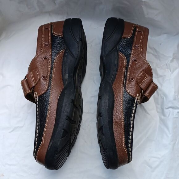 Dr. Comfort Men\'s Black and Brown Therapeutic Diabetic Leather Shoes Size 9W main image 10